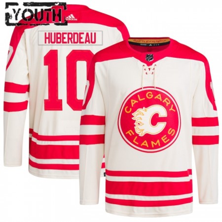 Adidas Maillot de Hockey Calgary Flames Jonathan Huberdeau Heritage Classic 2023-24 Authentic - Enfant